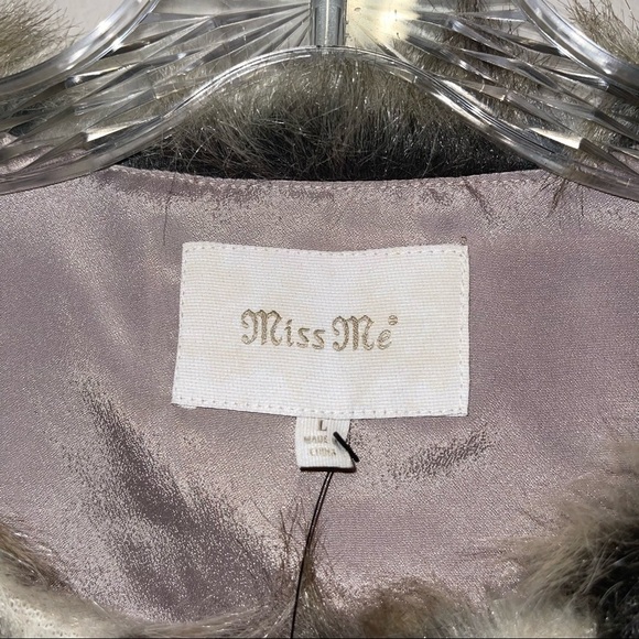 NWT Miss Me Woman Vest Size L - Picture 6 of 6